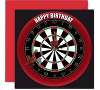 Fun 31st Birthday Cards for Men Woman, Dart Board