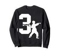 Fun 3rd Birthday Karate Taekwondo 3 Year Old Boy Kids Outfit Sweatshirt