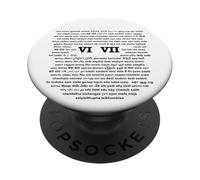 Fun 6-7 Meme in 100 Languages Six Seven PopSockets Adhesive PopGrip
