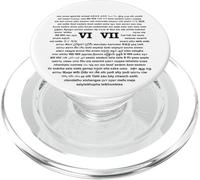 Fun 6-7 Meme in 100 Languages Six Seven PopSockets PopGrip for MagSafe