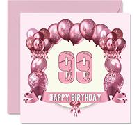 Fun 99th Birthday Cards for Woman, Birthday Balloons