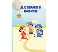 Fun Activity Book for Kids: Word Searches, Crosswords, Coloring Pages, and Math Puzzles