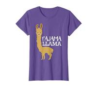 Fun and Cute Pyjamas Llama Bed Time Pyjamas Gift T-Shirt