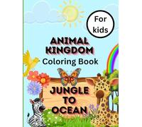 Fun and Easy Coloring Pages of Forest Animals, Birds, Butterflies, and Fish for Kids: Coloring book