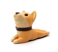 Fun and Functional Cartoon Door Stopper No Drill, Easy to Position Anywhere (Khaki)