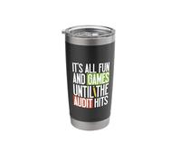 Fun and Games - Audit Shock Stainless Steel Insulated Tumbler