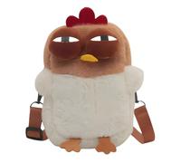 Fun And Portable Chicken Plush Coin Crossbody Purse Daily Use Money Bag A Unique Teens And Kids Fun Character Coin Bag