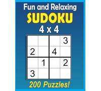 Fun and Relaxing Sudoku 4x4: Easy Puzzles for Dementia Patients (Jumbo Print) (Easy Activities)