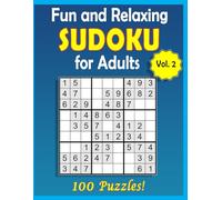 Fun and Relaxing Sudoku for Adults Vol. 2: Easy and Pretty Puzzles for Dementia Patients (Large Print) (Easy Activities)
