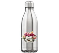 Fun and Risky Night Adventures Vacuum Insulated Thermal Water Bottle Silver