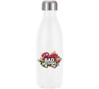 Fun and Risky Night Adventures Vacuum Insulated Thermal Water Bottle White