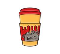 Fun and Weird Cartoon Cup Brooch Premium Alloy Unique Badge Accessory Ideal for Personalizing Any Outfit Individualized Styles Brooch