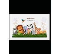 Fun Animal Activities Busy Book for Toddlers 3-5: Printable Preschool Workbook