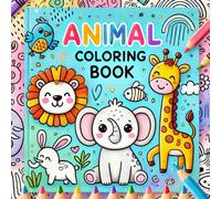 Fun Animal Coloring Book: Perfect for Kids Who Love Animals and Creativity like Birds & Water Animals, Domestic & Farm Animals, Wild Animals