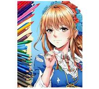 Fun Anime Girl Coloring Book for Kids