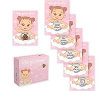 Fun Baby Shower Games for Girls - Poopie Emoji Scratch-Off Lottery Tickets - 50 Cards Hilarious and Engaging Baby Shower Activity