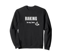Fun Baking - Baking is my jam with measuring spoons Sweatshirt