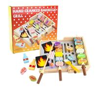 Fun BBQ Playset, Simulation Chef Activity Center, Learning Toy with Interactive Features, Handsonz Cooking Experience, Garden Entertainment with Authentic Look, Creative Roleplayz for Birthday Parties