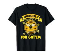 Fun Beekeeping Humor Smoke Em If Got Em Smoking Bees Calm T-Shirt