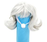 Fun Bird Pattern Geese Hair Cover Crafted With Synthetic Fiber For Party Outfits Pet Wigs For Holidays And Event