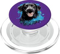 Fun Black Lab Dog Breed PopSockets PopGrip for MagSafe