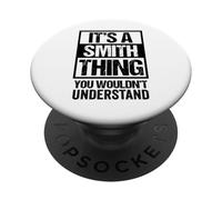 Fun Black Version: It's A Smith Thing Family Name Group Pic PopSockets Adhesive PopGrip