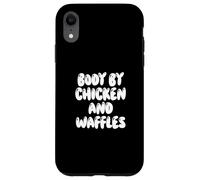 Fun Body by Chicken and Waffles Southern Food Meme Saying Case for iPhone XR