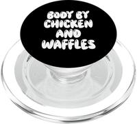 Fun Body by Chicken and Waffles Southern Food Meme Saying PopSockets PopGrip for MagSafe