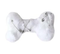 Fun Bone Hair Clip Furry Bone Lovely HairPins For Lady Women Hair Jewelry Oversized Hair Clip White Bone Shape Fashion Accessory