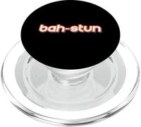 Fun Boston Massachusetts Bah-stun Design PopSockets PopGrip for MagSafe