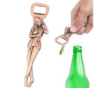 Fun Bottle Opener - Heavy-Duty Tin Opener, Handheld Bottle Cap Opener | Portable Russian Beauty Design Antique Key, Ergonomic Soda Kitchen Beer Opener for All Can Sizes, 1.38x6.18 Inches