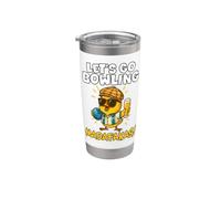 Fun Bowling Outfit for the Bowling Team Stainless Steel Insulated Tumbler