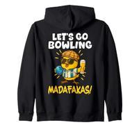 Fun bowling outfit for the bowling team Zip Hoodie