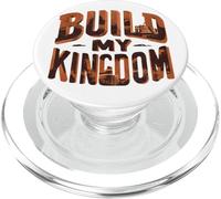 Fun Build my Kingdom Speech Emblem PopSockets PopGrip for MagSafe