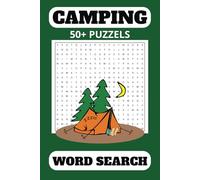 Fun Camping Word Search: Word searches with easy to read print about camping, outdoor lif, woodlands and more (6x9 inches, 110 pages | 50+ Puzzles… Gift for Vacations, holidays and free time