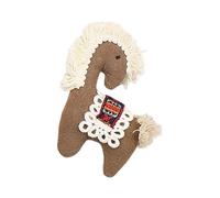Fun Cartoon Stuffed Horse Animal Pin User Friendly Materials Safe for Children and Adults Versatile for Gift Giving Safe Pin