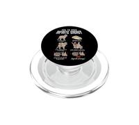 Fun Cat Infinite Energy Loop Sarcasm Science Hypothesis Cats PopSockets PopGrip for MagSafe