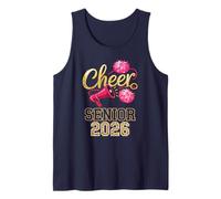 Fun Cheer Senior 2026 Jump Camp Seniors Pompom Captain Crew Tank Top