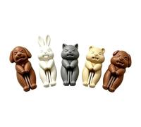 Fun Chip Clips 5 Pieces 3D Animal Reusable Kitchen Gadgets | Potato Chip Bag Clips for Kitchen Pantry Cabinet Home Dormitory Apartment