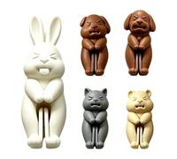 Fun Chip Clips 5 Pieces Funny 3D Animal Reusable Multipurpose | Potato Chip Bag Clips for Kitchen Pantry Cabinet Home Dormitory Apartment