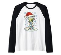 Fun Christmas Lights Wrapped On Tacos Fun Mexican Food Lover Raglan Baseball Tee
