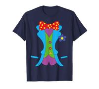 Fun Circus Halloween Clown DIY Costume, Mardi Gras Parade T-Shirt