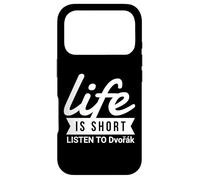 Fun Composer Life Is Short Listen to Dvorak Case for iPhone 17 Pro
