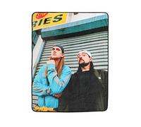 Fun Costumes 60 Inch x 48 Inch Jay and Silent Bob Throw Blanket Standard