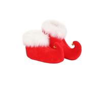 Fun Costumes Adult Grinch Red Elf Shoes Small/Medium
