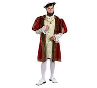 Fun Costumes Adult King Henry Fancy Dress Costume X-Large