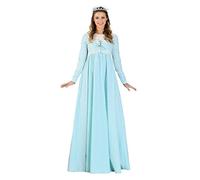 Fun Costumes Adult Princess Buttercup Wedding Dress for Women Blue Princess Bride Costume Medium