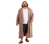Fun Costumes Big Lebowski The Dude Bathrobe Costume for Adults, Officially Licensed Plus Size Robe