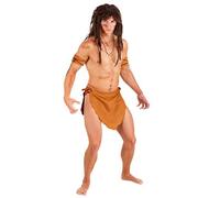 Fun Costumes Men's Jungle Man Fancy Dress Costume Large