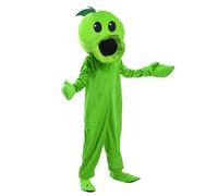 fun costumes Plants Vs Zombies Peashooter Fancy Dress Costume for Adults Medium